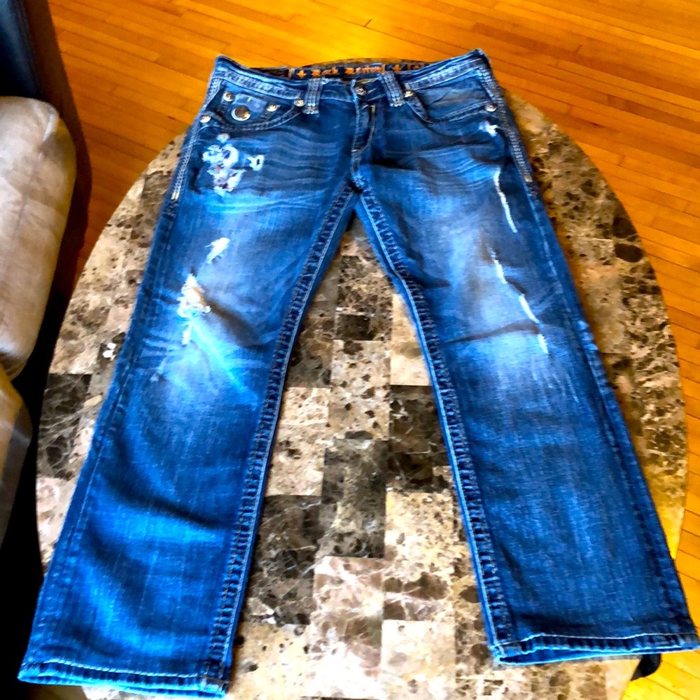 Rock Revival Men’s Jeans (33” X 30”)